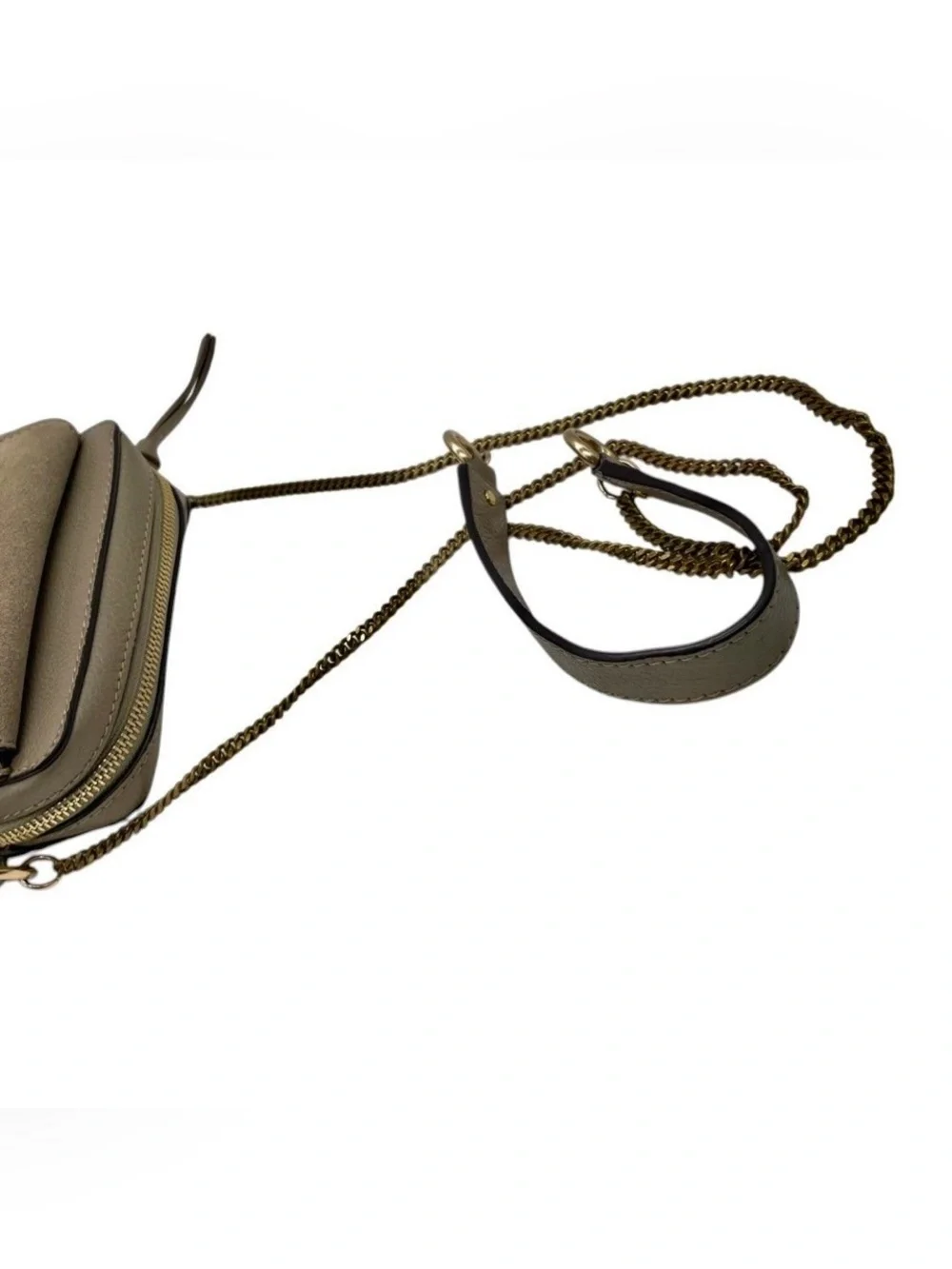 Chloé Joan Small Leather & Suede Crossbody Bag
